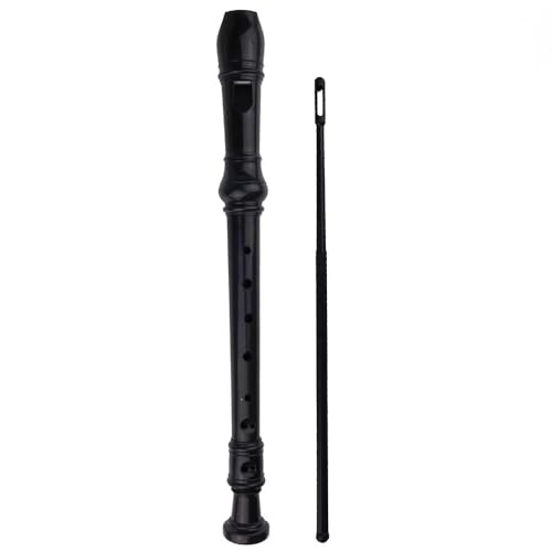 Soprano Recorder Descant Flauta Recorder 8 Hole ABS Clarinet German Style Treble flute C Key for...