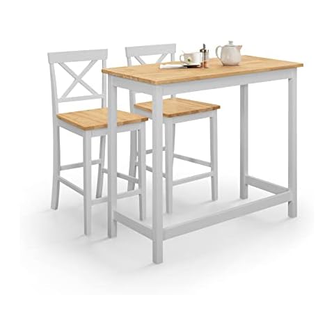 Julian Bowen Marlow Bar Set-Elefante Gris y Roble Cover