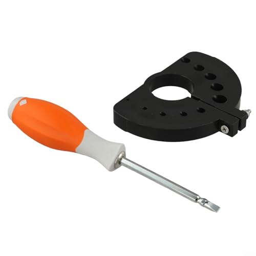 Eawfgtuw Afilador de brocas para amoladoras angulares, herramienta de molienda portátil multiespecificación con ABS para una construcción duradera, compatible con acero de alta velocidad (C)