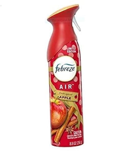 Image of Febreze Air Odor-Eliminating Air Freshener, Fresh-Spiced Apple, 2 Ct, 8.8 Fl Oz Each (17.6 Fl oz Total)