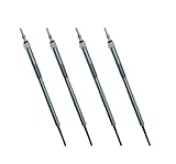 4X Glow Plugs 4.5V Fit for Nissan Primastar NV300 Qashqai II J11 / Qashqai+2 I J10 X-Trail III 1.6