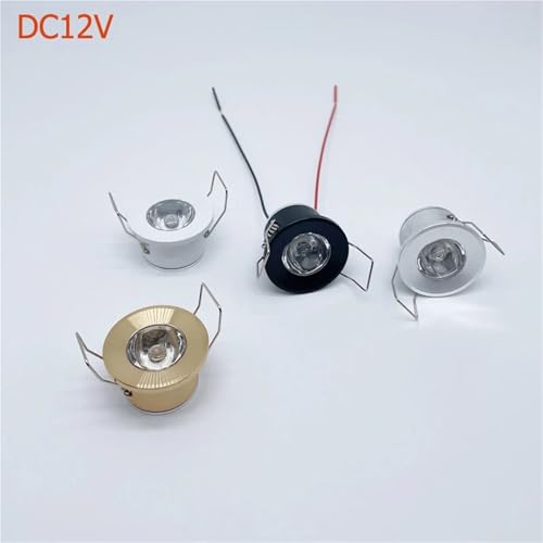 Foco empotrable LED de 1W para iluminar el interior de muebles 4