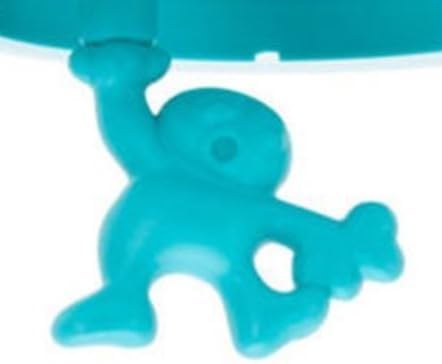 Close-up of the 'little man' detail on Alessi 200507 Lid