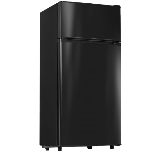 Manastin 4.5 Cu.Ft Mini Fridge with Freezer, Small Refrigerator with 2 Doors for Kitchen, Dorm...