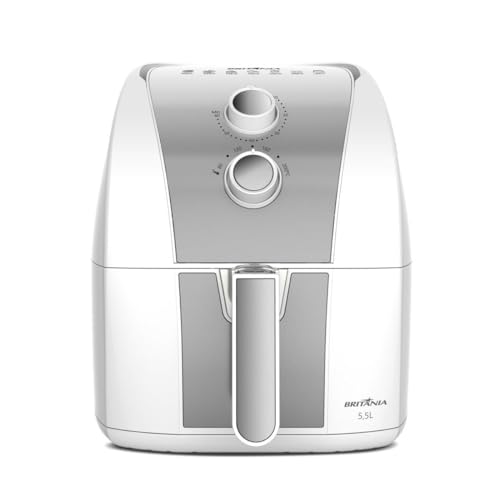 Fritadeira Air Fryer Britânia 5,5 L Revestimento Redstone BAF52 1...