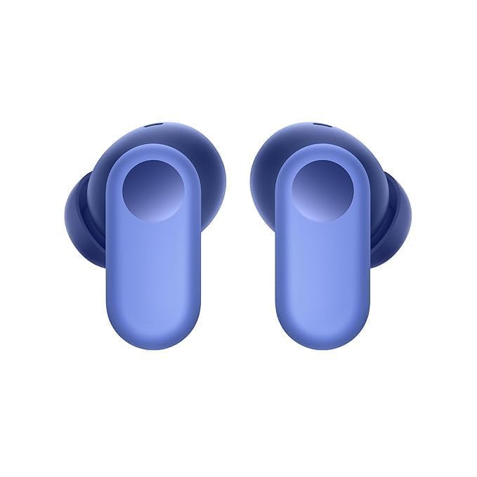 in-Ear True Wireless Earbuds for OnePlus Nord CE 2 Lite 5G Original Earbuds with Mic, 12.4mm Drivers, Playback:Upto 38hr case,4-Mic Design, IP55 Rating,TWS Ear Buds Wireless (AM72,BLK,BLU)