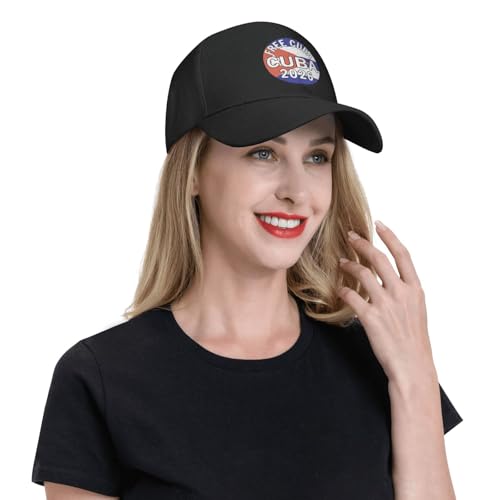 Free Cuba 2026 Cuba Libre Sandwich Hats Baseball Cap Unisex Black miniatura 7