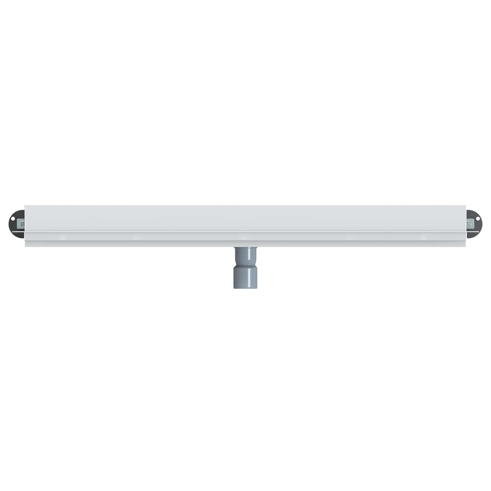 Desagüe de ducha montado en la pared, acero inoxidable 304, plata 90 cm, con patas ajustables, válvula de drenaje, tapón de olor y accesorios para baño y cocina
