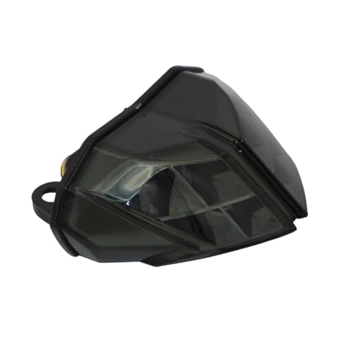 Feu stop LED pour moto au design arrière fumé et clignotant intégré