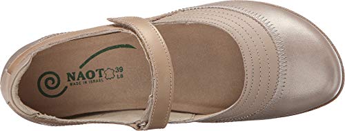 Image of NAOT Footwear Women's Kirei Maryjane with Cork Footbed and Arch Comfort and Support - Lightweight and Perfect for Travel- Removable Footbed