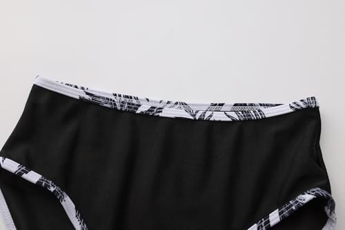 Image of Girls 3 Piece Bikini Bathing Suit Teen Girls Swimwear Sport Swimsuits with Shorts 9-16T