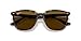 Ray-Ban RB4362 Square Sunglasses, Havana/Polarized Brown, 55 mm