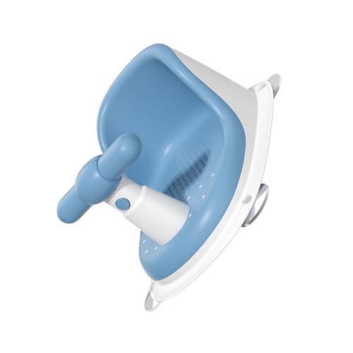 Siège de bain bébé bleu pour des moments de complicité sereins