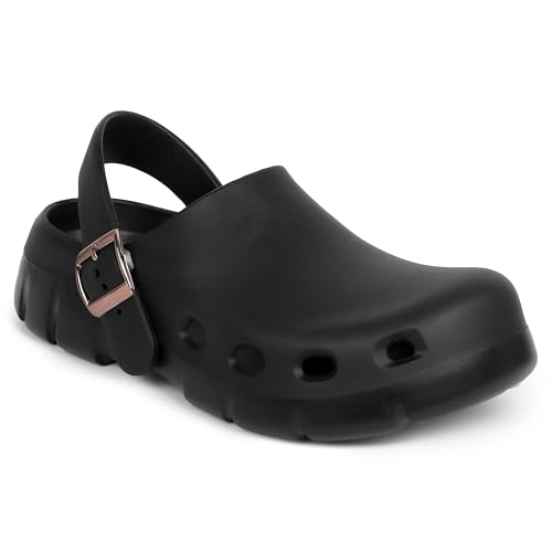 Image of CASSIEY Slip on Sandals Women Comfortable EVA Closed Toe Clogs