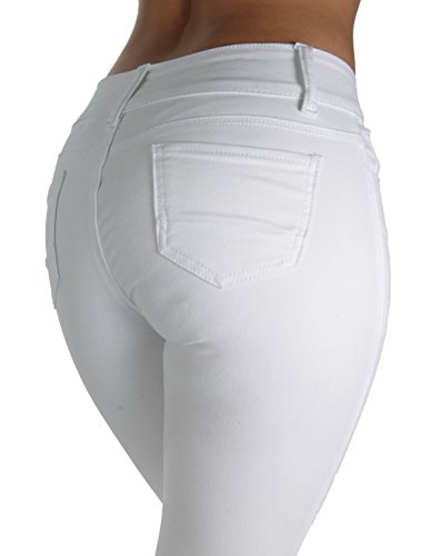 Plus Size Fashion Colored Jeans, Destroyed Ripped, Sexy Skinny Jeans2