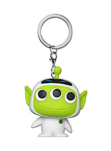 Funko- Pop Keychain: Pixar-Alien as Eve Anniversary Figura Coleccionable, Multicolor, One Size (49641)