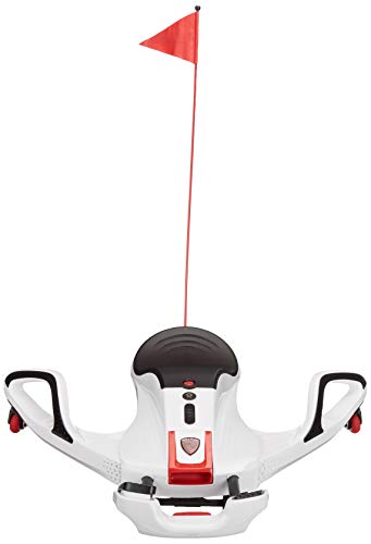 Rollplay Nighthawk NexGen Electric Ride On Toy for Ages 6 & Up with High Power 24V Lithium Ion Battery, Side Handlebars for Steering, and a Top Speed of 6.5 MPH, White
