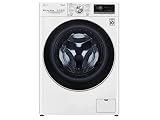 LG Electronics Waschmaschine 10,5 kg AI DD Steam TurboWash 360° ThinQ Neue Wohlfühl-Trommel F6WV710P1 Weiß