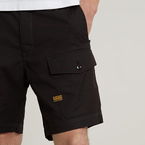 Miniatura 5 de G-Star Para Hombre Shorts Sport Trainer, Negro Dk Black D21039-D384-6484 , 24