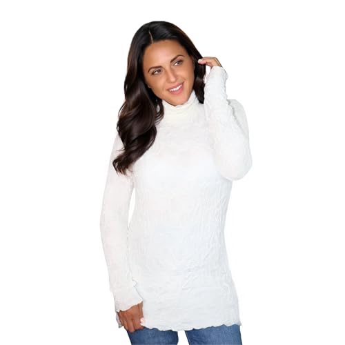 Image of SNO SKINS Dream Catcher Long Sleeve Top with Lettuce Edge