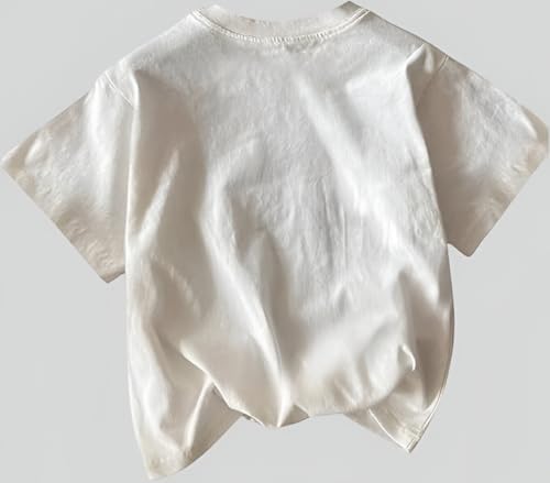 Jawdrobe Women's Cotton Blend Oversized Baggy Fit Half Sleeve Printed Round N...