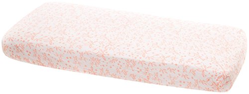 Image of Little Unicorn Cotton Muslin Fitted Sheet - Garden Rose