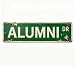 Vintage Tin Sign 16x6 Inch ALUMNI Metal Wall Decor Rustic Farmhouse Bar Garage Man Cave Cafe Office Decoration