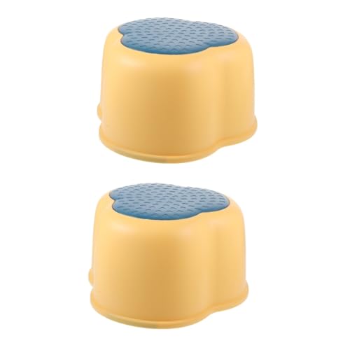 PRETYZOOM 2pcs Non-Slip Stool Kids Stool Step Stool Bathroom Foot Rest Stool Small Stool for Bathroom Classroom Stools Anti- Footstool Stool for Kids Bathroom Stool Pe Baby Aldult