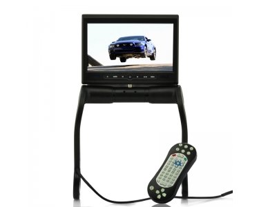 8.5 Inch TFT LCD Armrest Monitor - Built-In DVD Player, 800x600 (Black)