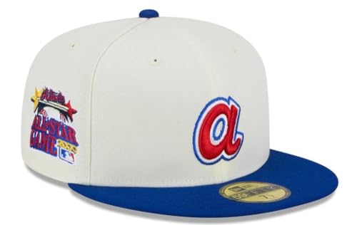 Casquette New Era Atlanta Braves 2000 All Star Game Cooperstown 59Fifty ajustée vintage