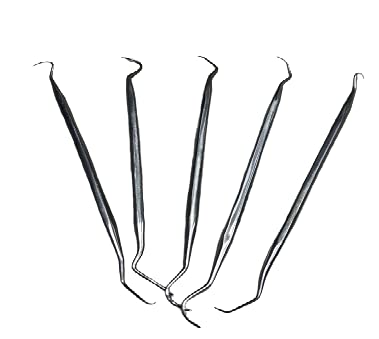 Dental Indian Double Sided Explorer Set Of 5Pcs-picture-34