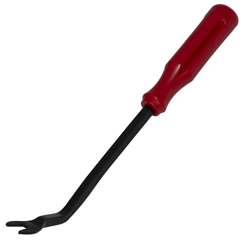 AERZETIX - C69937 - Extractor Palanca de Clips de fijación tapicería - para desmontaje retirar Panel Adorno pasadores - Puerta salpicadero - Longitud 223mm