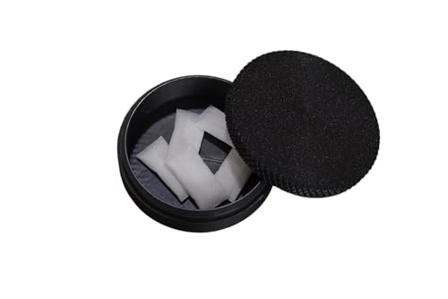 Black Snus Container for Zyn, Smell Proof Plastic Holder and Organizer, Moisture Proof Small Storage Pouch Container, Single Compartment Snus Can, Snus Case for Caffeine Pouches, Gift for Him - Image 2
