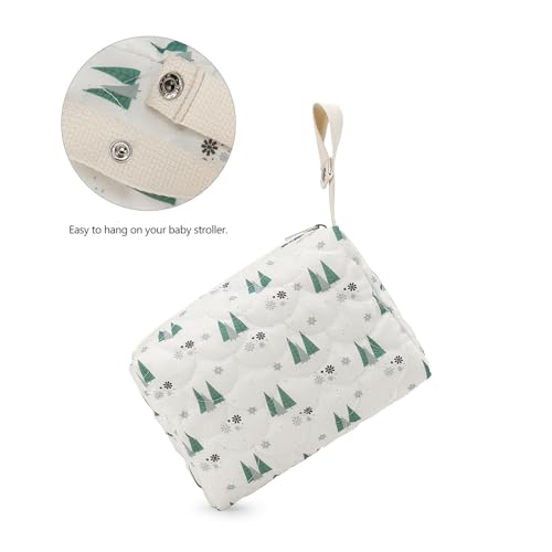 Bolso portátil para pañales con compartimentos múltiples miniatura 7