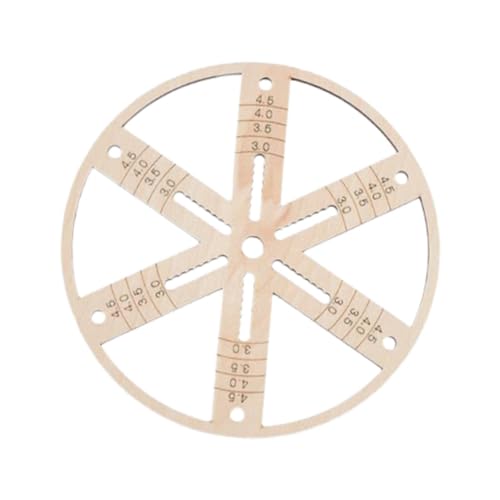 Herramienta para centrar mechas de vela de madera
