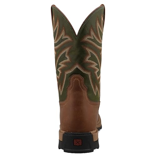 Image of Twisted X Men's 11 inch Pull On Nano Composite Toe UltraLite X Western Work Boot