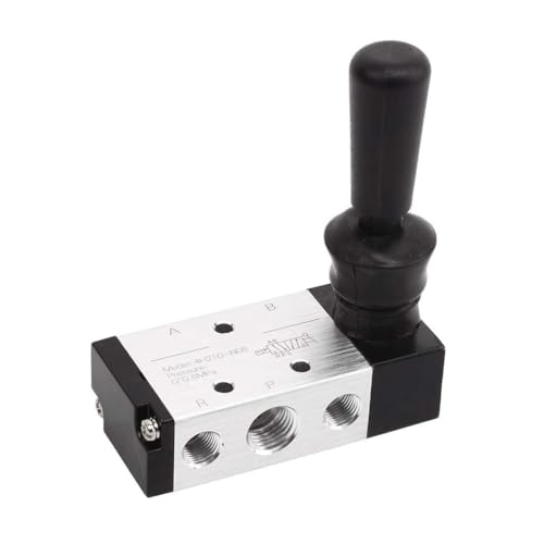 Vanne pneumatique à commande manuelle Push-Pull en alliage d'aluminium 5/2 NPT