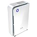 Price comparison product image EVA Alto nine Air Purifier, Ultra Silent 18dB, True HEPA 99.99% Allergen, Smoke, Pet Dander, Dust, Pollen Removal, Active Carbon, UV and Ion - 80m² Entire Home/Office Coverage