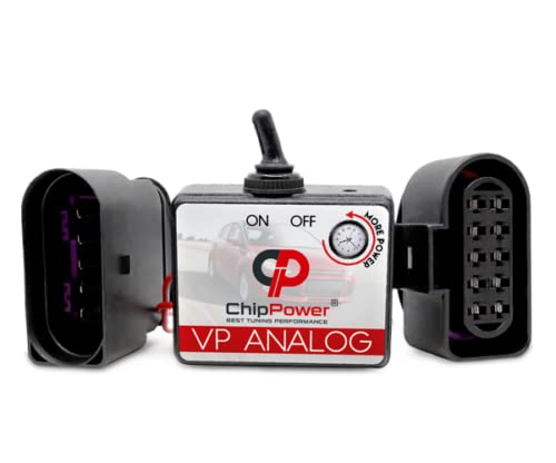 ChipPower Chip de Potencia VPA Analog al coche para Seat Ibiza Toledo Leon Cordoba 1.9 TDI 1993-2006 Tuning Box Diesel ChipBox Más Potencia del Coche y Menor Consumo de Combustible