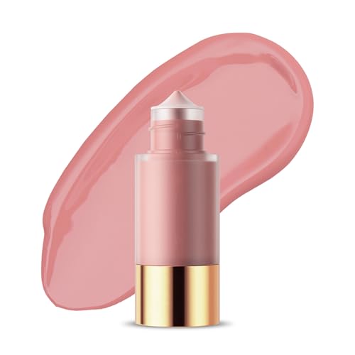 Colorete líquido hidratante e hidratante para mejillas con cobertura para construir para un aspecto elegante en las mejillas, color hidratante de mejillas