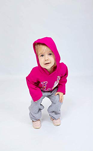 KIT com 3 Conjuntos de Inverno Calça+Blusa Menina (4)