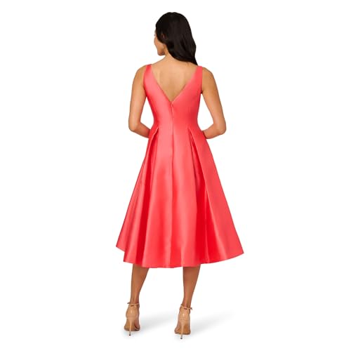 Image of Adrianna Papell Sleeveless Tea Length Dress