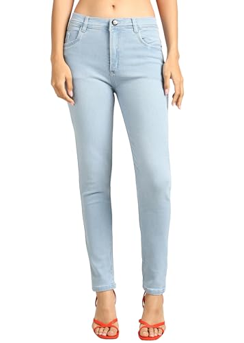 Nifty Women's Slim Jeans (1393N_Light Blue_28)