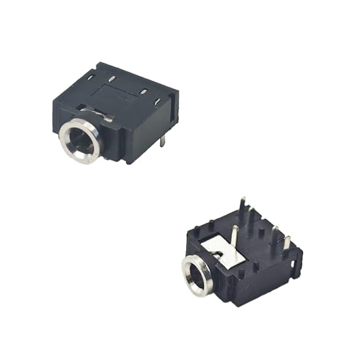 40 piezas conector hembra estéreo 3.5mm PJ-307 miniatura 5