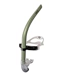 ARENA Swim Snorkel III Adult Unisex, Swimming Snorkel with One-Way Drain, Snorkeling for Sea and Pool Training, Precision Adjustment with Buckle