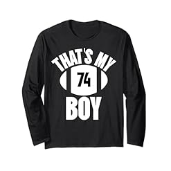 Embrace Game Day with the "That's My Boy #74" Long Sleeve T-Shirt - Order Yours Today! – Sports Legendz