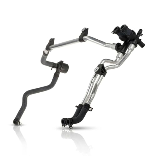 Image of Heater Hose Line Tube Assembly with Blend Valve (Inlet & Outlet) Compatible with 2005-2012 Nissan Pathfinder 92408-ZL90B