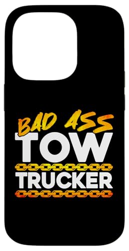 Tow Truck Driver Wrecker Bad Ass Tow Trucker �X�}�z�P�[�X iPhone 14 Pro �p