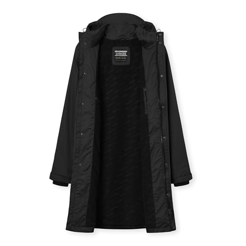 Impermeable con forro polar OAK25 contra lluvia intensa y viento frío 6