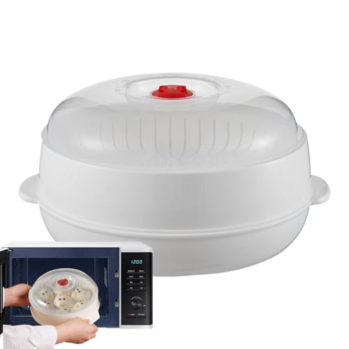 Dampfgarer Mikrowelle, Praktischer Dampfgarer für den Mikrowellen Herd, Microwave Steamer, Mikrowelle Vaporisator mit Abdeckung Platte, für Reis Gemüses Nudeln Knödel Dampfgarer Mikrowelle, Praktischer Dampfgarer für den Mikrowellen Herd, Microwave Steamer, Mikrowelle Vaporisator mit Abdeckung Platte, für Reis Gemüses Nudeln Knödel